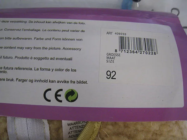Vestito di fantasia «Baby honey bear» — foto 2 dell'alert A12/01166/22