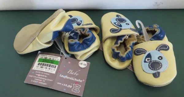 Scarpe per bambini «Baby Lauflernschuhe (First-walker shoes for babies)» (HSM Schuhmarketing)