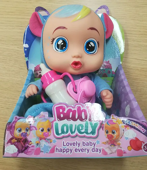 Bambola in plastica con accessori «Baby Lovely»