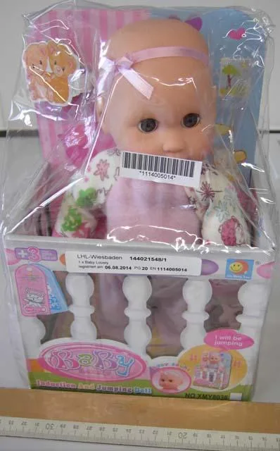 Bambola di plastica «Baby Lovely» (Xin Ming Yue)