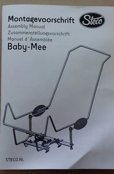 Adattatore per seggiolino auto bambino su una bicicletta «baby mee» (STECO)