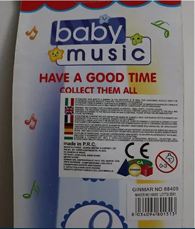 Clarinetto giocattolo «baby music» — foto 3 dell'alert A12/00653/22