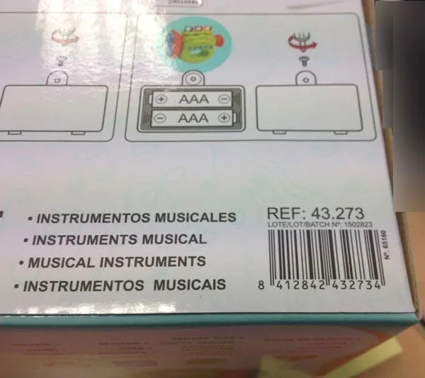 Set musicale giocattolo «Baby Music» (Color Baby)