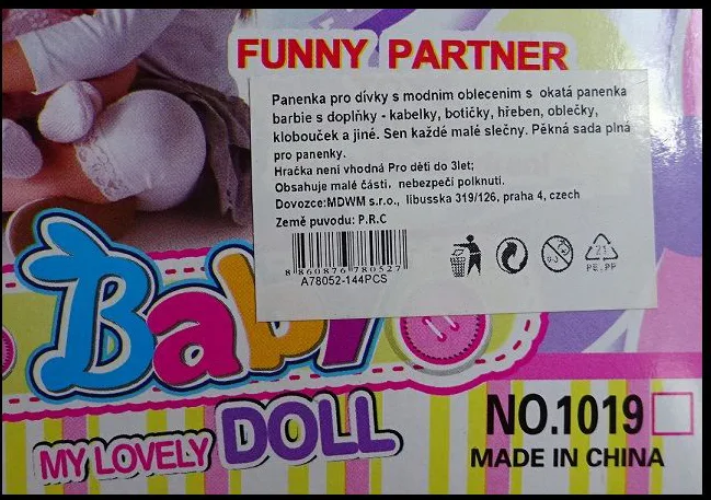 Bambola di plastica «Baby MY LOVELY DOLL» — foto 2 dell'alert A12/00909/20