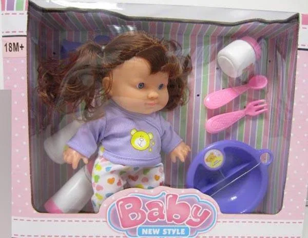 Bambola per bambini con accessori «BABY NEW STYLE, BABY CUTE - LOVELY GIFT SET» — foto 3 dell'alert A12/0142/17