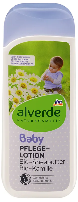Lozione per il corpo del bambino «Baby Pflegelotion» (dm alverde)