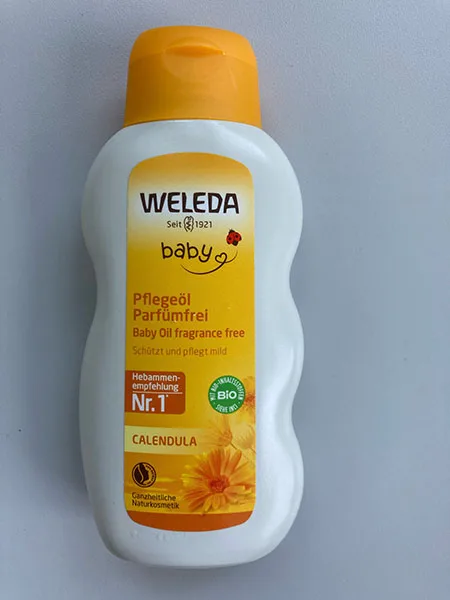 Olio per la cura della pelle «Baby Pflegeöl Parfümfrei / Baby Oil frangrance free Calendula» — foto 2 dell'alert A11/00064/22
