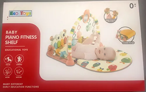 Giocattolo del bambino «Baby Piano Fitness Shelf» (Eco Toys)