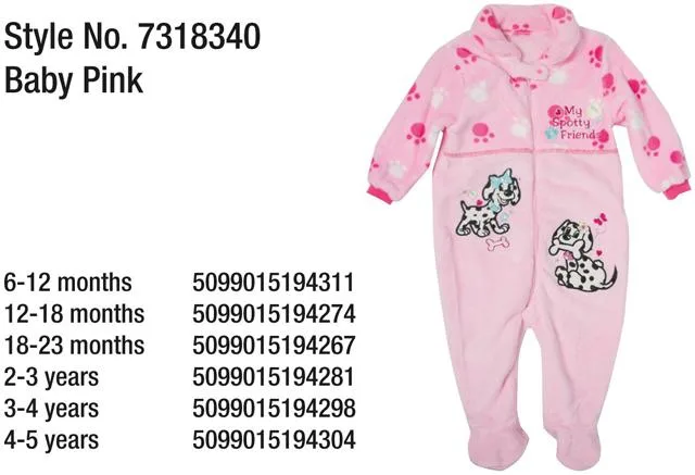 Vestito pigiama &amp; #13; &amp; #13; «Baby Pink, Blue/Red, Aqua and Navy.» (St. Bernard)
