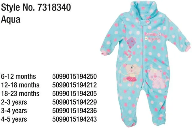 Vestito pigiama & #13; & #13; «Baby Pink, Blue/Red, Aqua and Navy.» — foto 3 dell'alert A12/1580/12