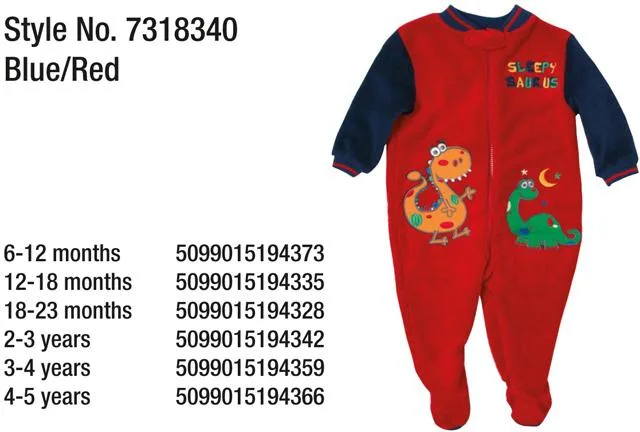 Vestito pigiama & #13; & #13; «Baby Pink, Blue/Red, Aqua and Navy.» — foto 4 dell'alert A12/1580/12