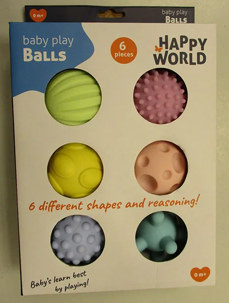 Gioco con la palla «Baby play balls» (Happy World)