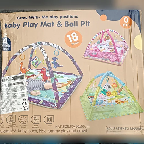 Tappetino per giochi di attività «baby play mat &amp; ball pit»