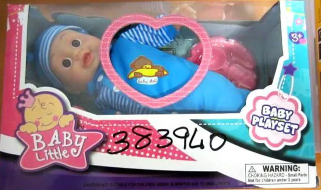 Bambole di plastica «Baby play set» — foto 2 dell'alert A12/1205/14
