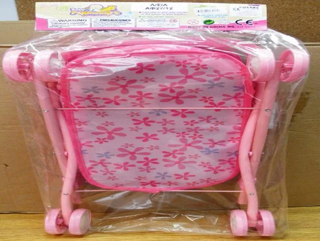 Passeggino per bambole «Baby Pushcart, Funny Baby Set» — foto 2 dell'alert A12/1701/12