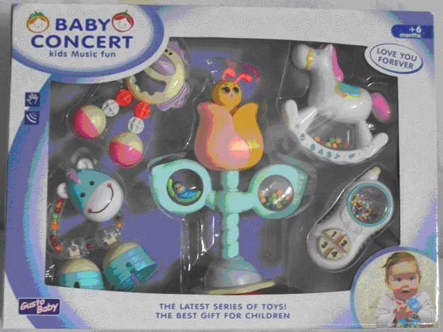 Baby rattle toy – Concerto per bambini – Divertimento musicale per bambini (Gusto baby)