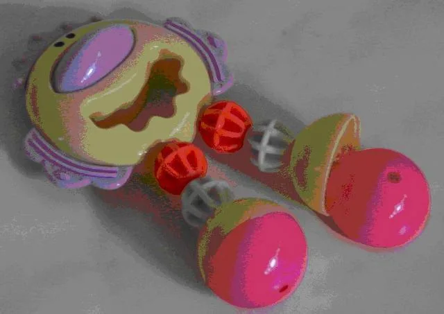 Baby rattle toy – Concerto per bambini – Divertimento musicale per bambini — foto 2 dell'alert 1547/10