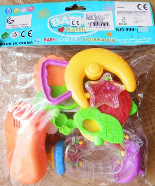 Set di sonagli di plastica «Baby rattle» — foto 3 dell'alert A12/0036/19