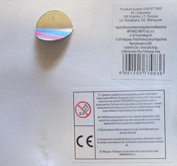 Giocattolo di plastica del sonaglio «Baby Rattles» — foto 4 dell'alert A12/1468/17