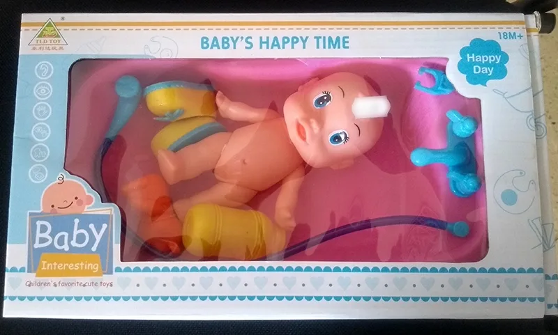 Set di bambole di plastica «Baby's happy time» (TLD Toy)