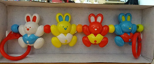 Giocattolo del sonaglio «Baby's Partner Funny Baby Toys» — foto 2 dell'alert A12/01504/22