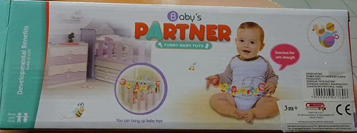 Giocattolo del sonaglio «Baby's Partner Funny Baby Toys» — foto 3 dell'alert A12/01504/22