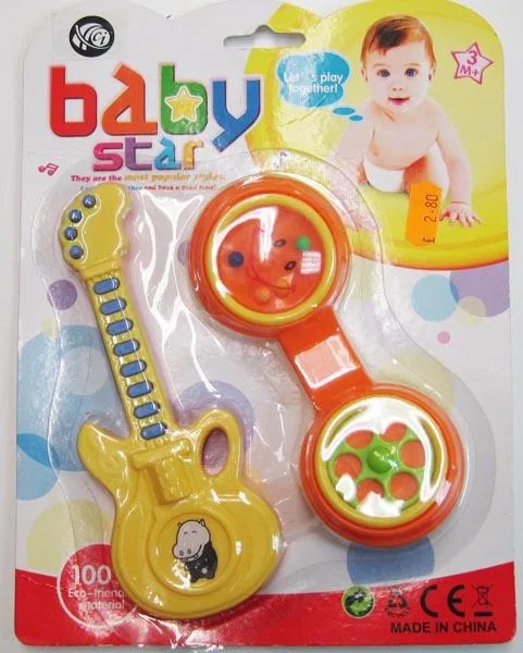 Chitarra e giocattolo telefonico «Baby Star» (Ci)