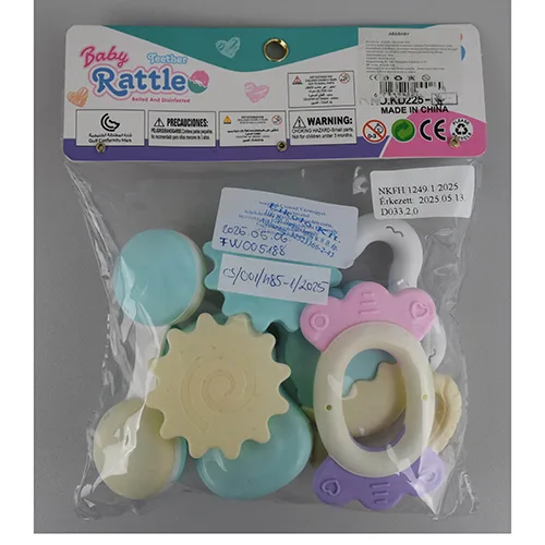 Set di sonagli «Baby teether Rattle» (Luky King)