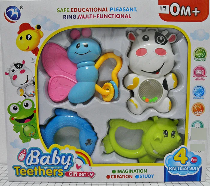 Set di giocattoli a sonaglio «BABY TEETHERS Gift set» (Unknown)