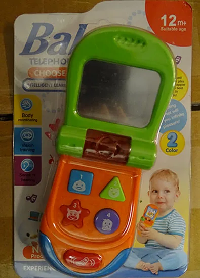 Telefono giocattolo «Baby telephone» (Pegaz Toys)