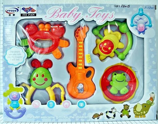 Set di sonagli «Baby Toys» (Fei Pan)