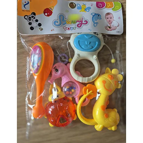 Set di sonagli giocattolo «Baby Toys» (Ledy Toys)