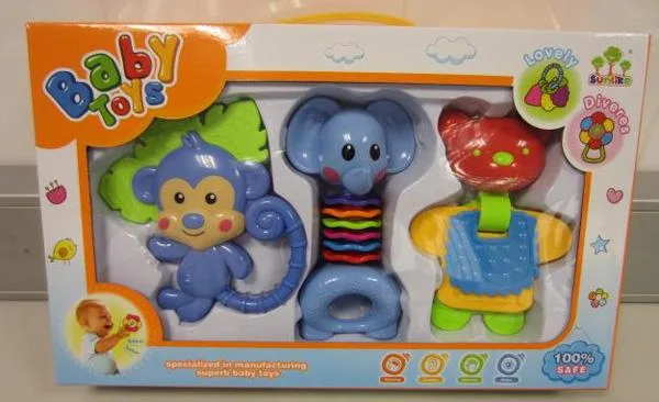Giocattolo di plastica del sonaglio «Baby Toys» (SunLike)