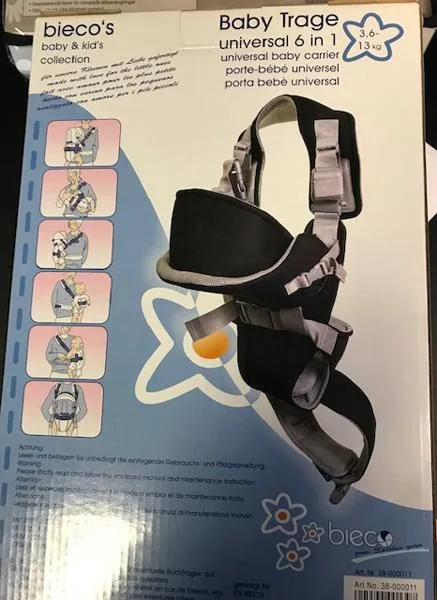 Portabambino «Baby Trage Universal 6 in 1» (Bieco's)