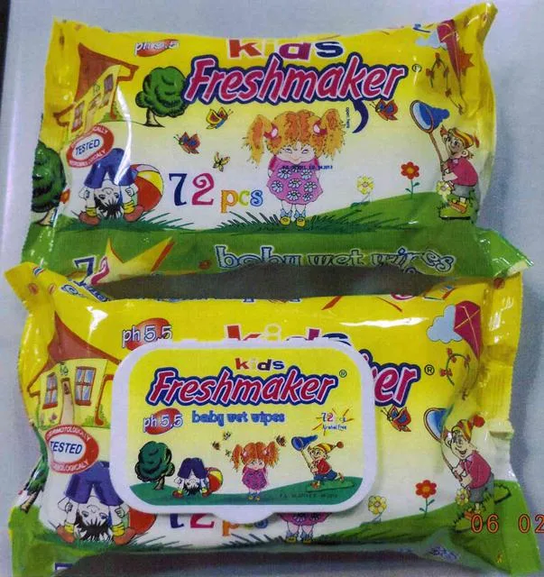 Salviette bagnate per bambini «Baby wet wipes with lotion» — foto 4 dell'alert A12/0260/13