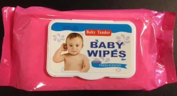 Salviette per la cura della pelle del bambino «Baby wipes, fresh scented» — foto 2 dell'alert A12/1063/16