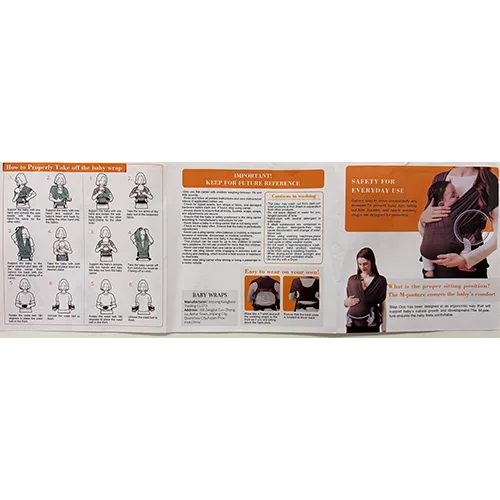 Imbracatura del bambino «Baby wrap» — foto 7 dell'alert SR/00987/26