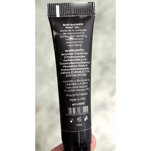 Smalto per unghie in gel «Babyboomer» — foto 3 dell'alert SR/01333/26