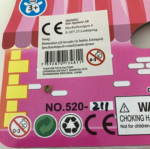 Bambola di plastica «Babydocka 27 cm med tillbehör» — foto 3 dell'alert A12/00638/23