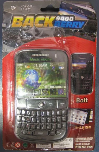 Telefono cellulare giocattolo «Back Berry 9000» (Unknown)