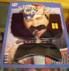 Baffi finti – Sideburns & Moustache — foto 1 dell'alert 0311/10