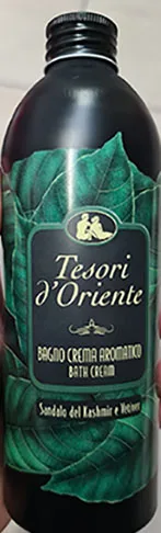 Crema da bagno «Bagno Crema - Sandalo del Kashmir e Vetiver» (Tesori d'Oriente)
