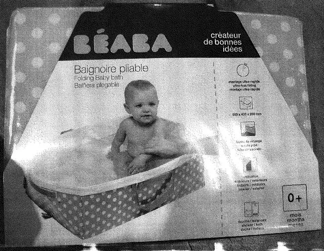 Bagno pieghevole – Baignoire flessibile (Béaba)