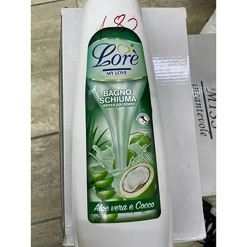 Schiuma da bagno «Bagno schiuma senza parabeni Aloe vera e cocco» — foto 2 dell'alert SR/02873/25