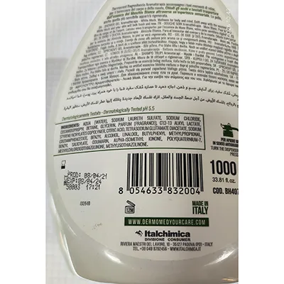 Gel doccia «BAGNODOCCIA MUSCHIO BIANCO» — foto 3 dell'alert SR/01187/26