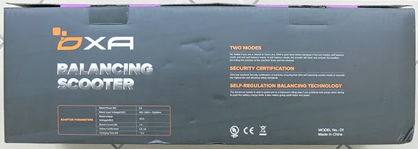 Scooter autobilanciante (hoverboard) «BALANCING SCOOTER» — foto 5 dell'alert A12/01495/21