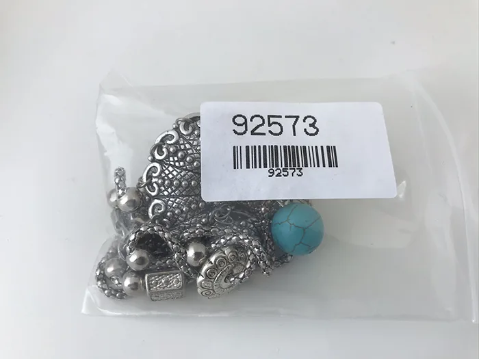 Collana «Bali Happines - Silverfärgat smycke med turkosa stenar» — foto 1 dell'alert A12/00427/21