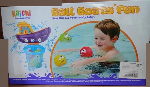 Giocattolo da bagno «Ball boats fun» — foto 2 dell'alert A12/1602/17