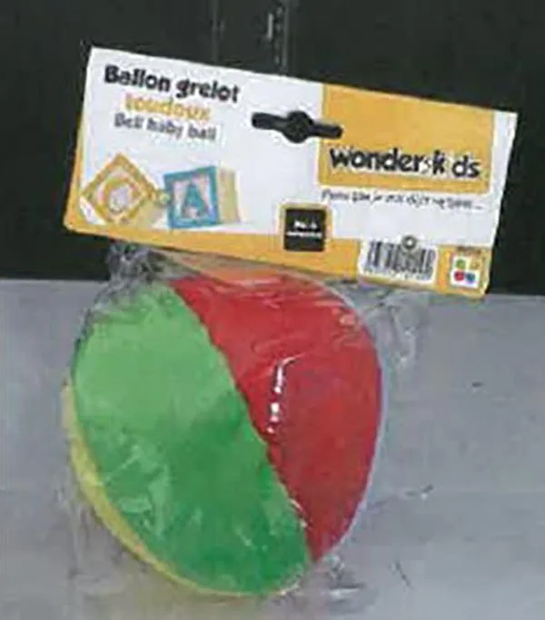 Palla di sonaglio «Ballon Grelot Toudoux» — foto 2 dell'alert A11/0061/18