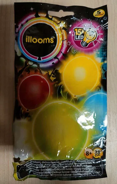 Palloni luminosi «Ballons illuminés» (illooms)